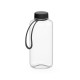Trinkflasche Refresh klar-transparent inkl. Strap, 1,0 l - transparent/schwarz